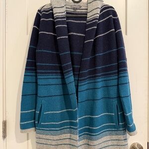 Horny Toad Long Hooded Sweater Women's XS